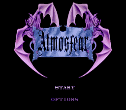 Atmosfear — Title screen