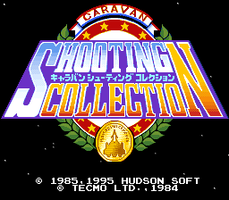 Caravan Shooting Collection — Title screen