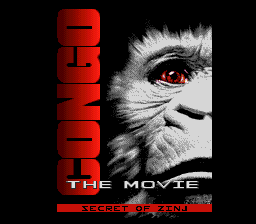 Congo : The Movie, Secret of Zinj — Title screen
