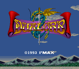 Dual Orb : Seirei Tama Densetsu — Title screen