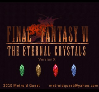 Final Fantasy VI : The Eternal Crystals — Title screen