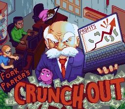 Fork Parker's Crunch Out — Title screen