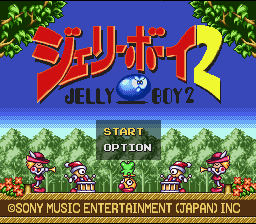 Jelly Boy 2 — Title screen