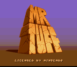 Mr. Tuff — Title screen