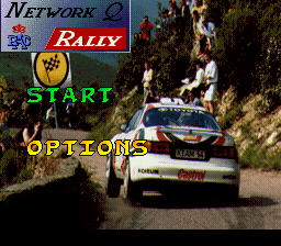 Network Q Rally — Title screen
