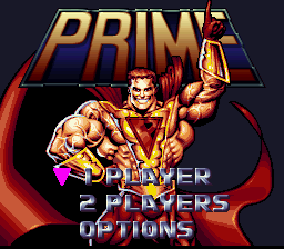 Prime — Title screen