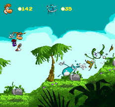 Rayman — Title screen
