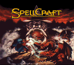 SpellCraft : Aspects of Valor — Title screen