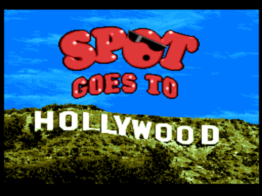 Spot Goes To Hollywood — Title screen