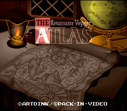 The Atlas : Renaissance Voyager — Title screen