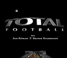 Total Football — Title screen