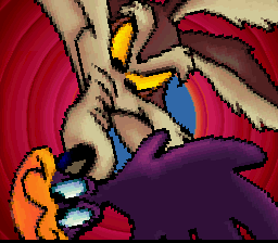 Wile E's Revenge — Title screen